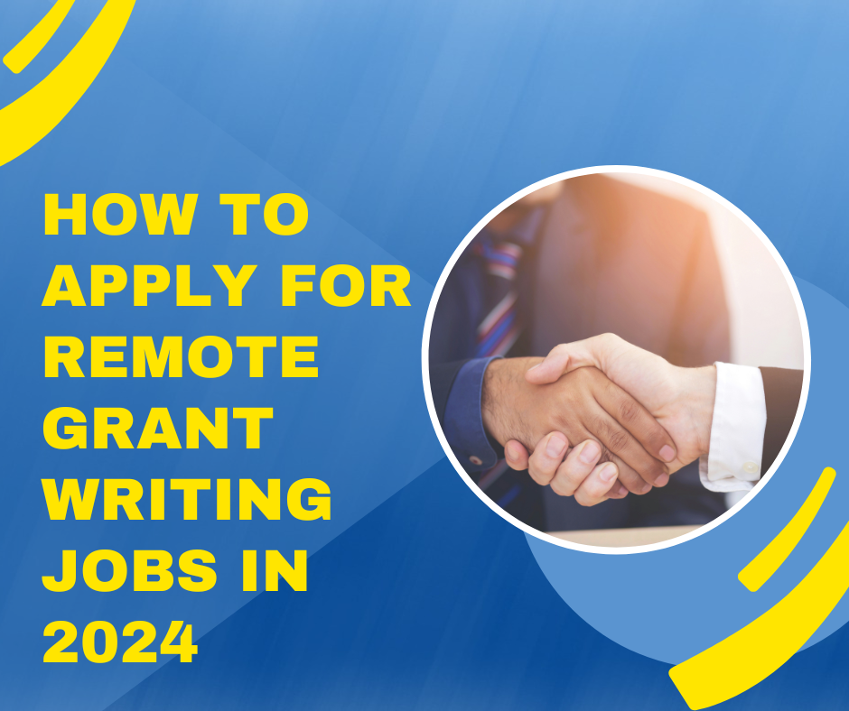 Remote Grant Writing Jobs