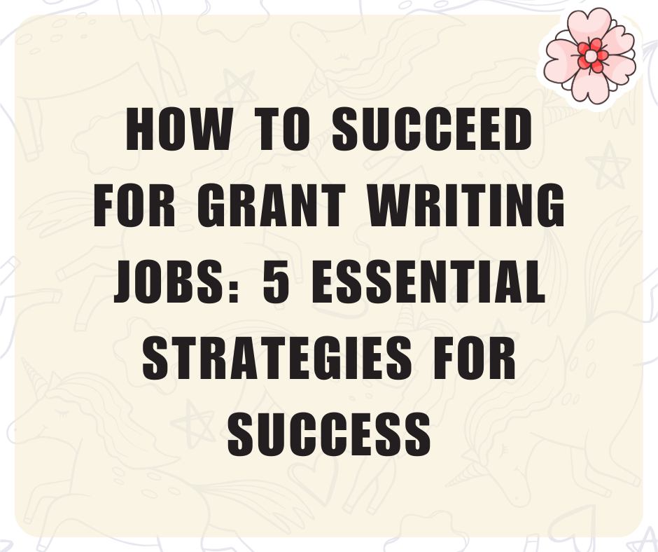 Grant Writing Jobs